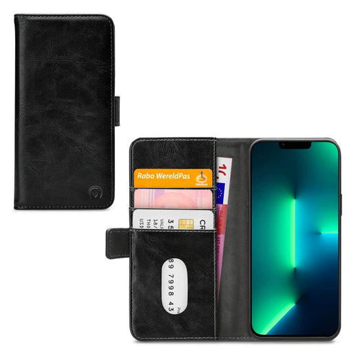 Mobilize Elite Gelly Wallet Book Case Apple Iphone 13 Pro Max Black - Essentify