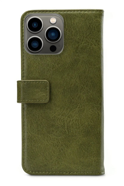 Mobilize Elite Gelly Wallet Book Case Apple Iphone 13 Pro Green - Essentify