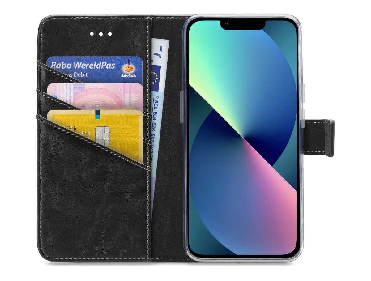 My Style Flex Wallet For Apple Iphone 13 Mini Black - Essentify
