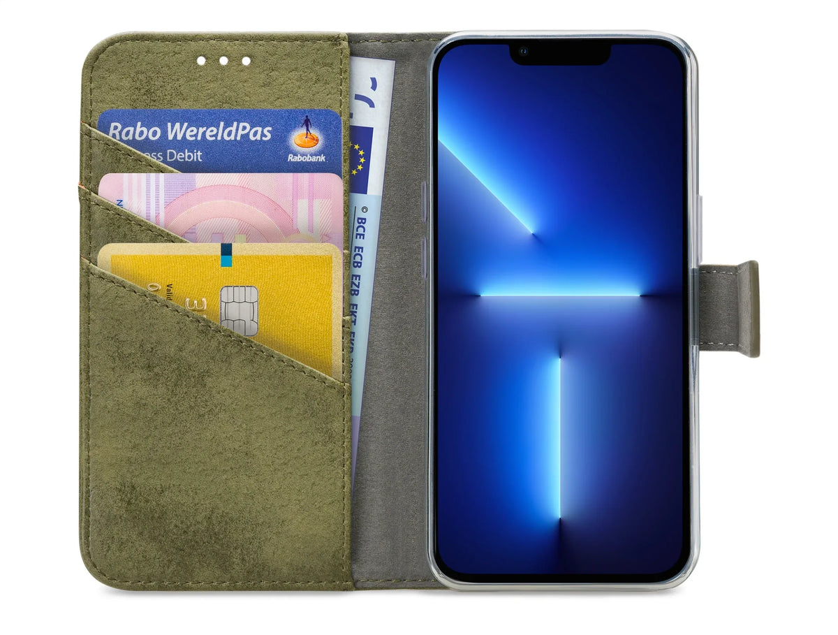 My Style Flex Wallet For Apple Iphone 13 Pro Olive - Essentify