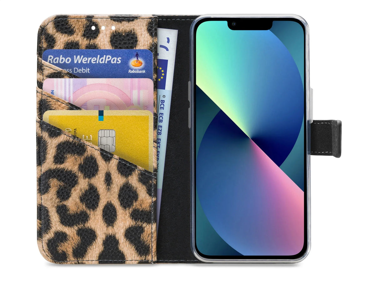 My Style Flex Wallet For Apple Iphone 13 Mini Leopard - Essentify