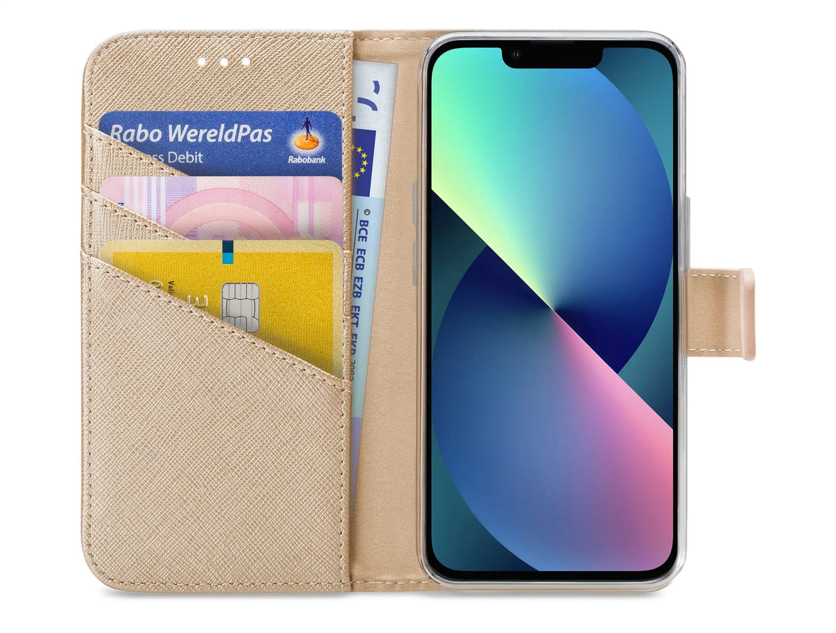 My Style Flex Wallet For Apple Iphone 13 Mini Gold - Essentify