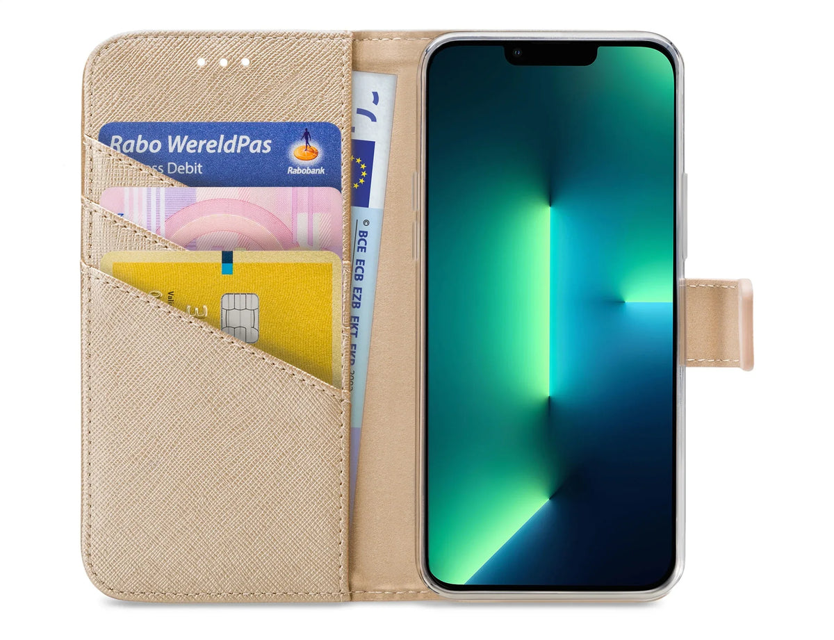 My Style Flex Wallet For Apple Iphone 13 Pro Max Gold - Essentify