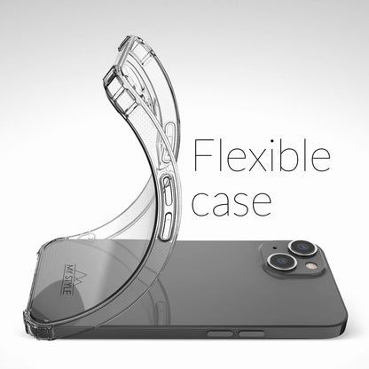 My Style Protective Flex Case For Apple Iphone 13 Clear - Essentify