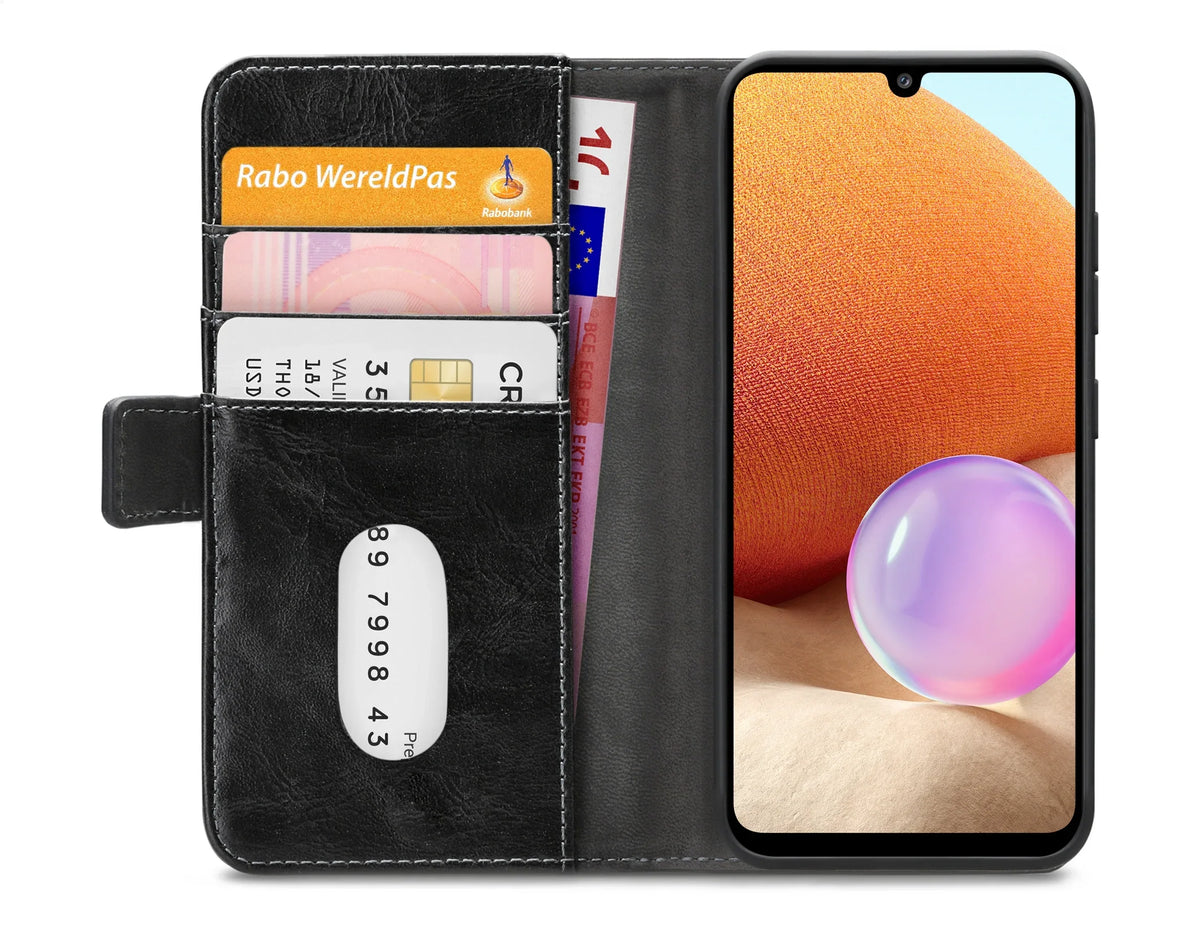 Mobilize Elite Gelly Wallet Book Case Samsung Galaxy A32 4G Black - Essentify