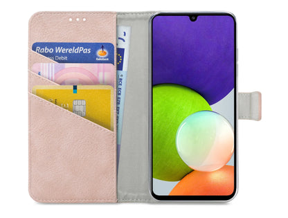 My Style Flex Wallet For Samsung Galaxy A22 4G Pink - Essentify