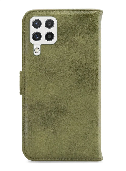 My Style Flex Wallet For Samsung Galaxy A22 4G Olive - Essentify