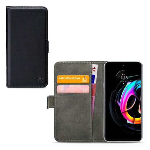 Mobilize Classic Gelly Wallet Book Case Motorola Edge 20 Lite Black - Essentify