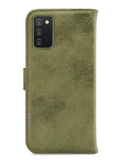 My Style Flex Wallet For Samsung Galaxy A03S Olive - Essentify