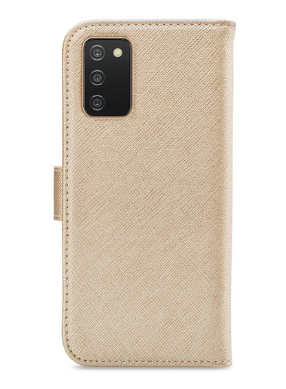 My Style Flex Wallet For Samsung Galaxy A03S Gold - Essentify