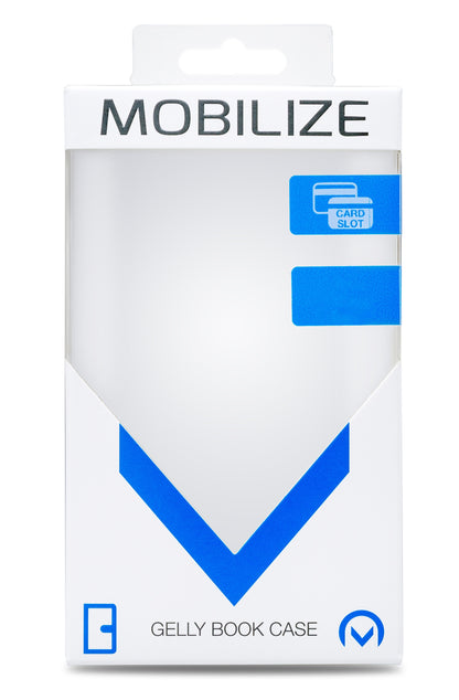 Mobilize Classic Gelly Wallet Book Case Motorola Moto G60S Black