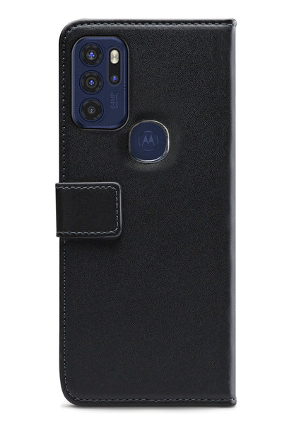 Mobilize Classic Gelly Wallet Book Case Motorola Moto G60S Black