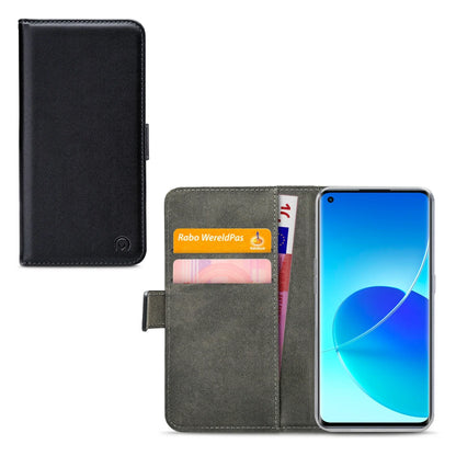 Mobilize Classic Gelly Wallet Book Case Oppo Reno6 5G Black - Essentify