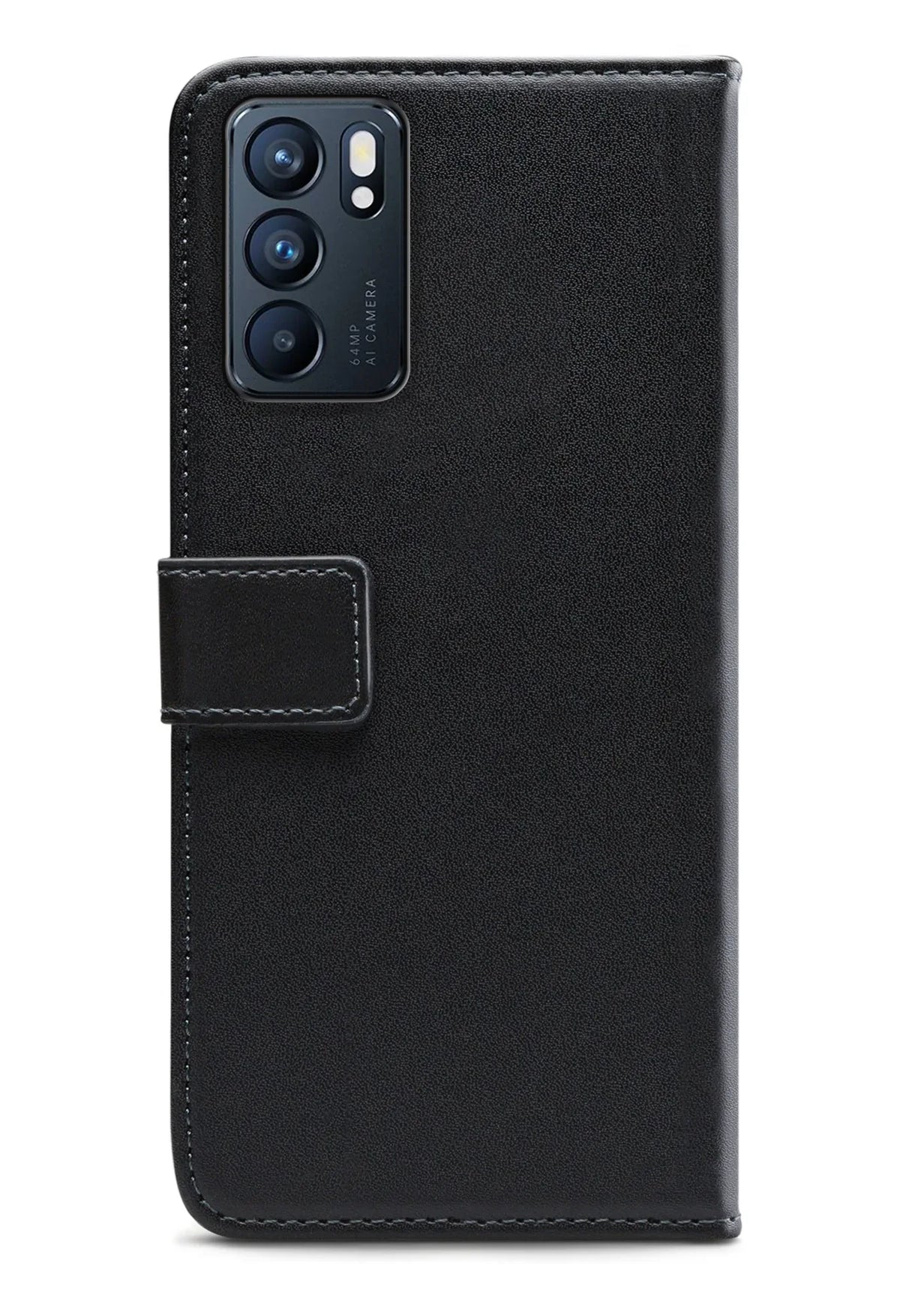 Mobilize Classic Gelly Wallet Book Case Oppo Reno6 5G Black - Essentify