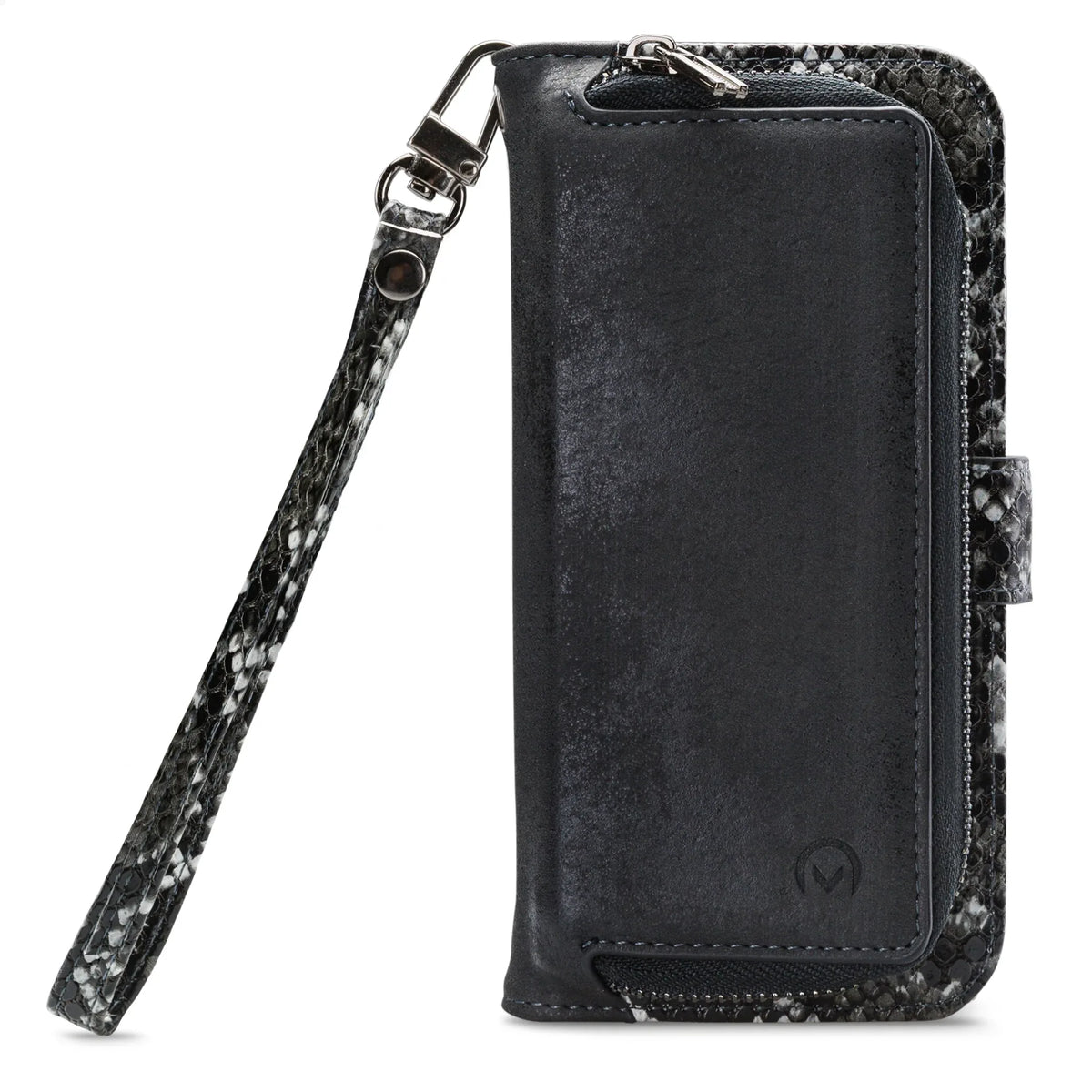 Mobilize 2In1 Magnet Zipper Case Apple Iphone 13 Pro Max Black/Snake - Essentify