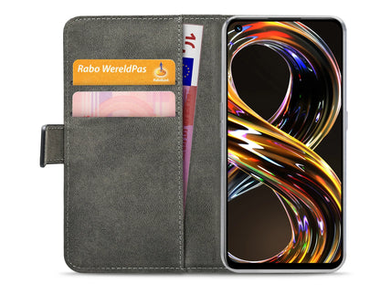 Mobilize Classic Gelly Wallet Book Case Realme 8I/Narzo 50 Black - Essentify