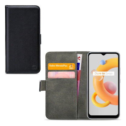 Mobilize Classic Gelly Wallet Book Case Realme C11 (2021) Black - Essentify