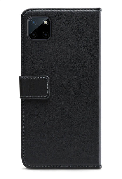 Mobilize Classic Gelly Wallet Book Case Realme C21Y Black - Essentify