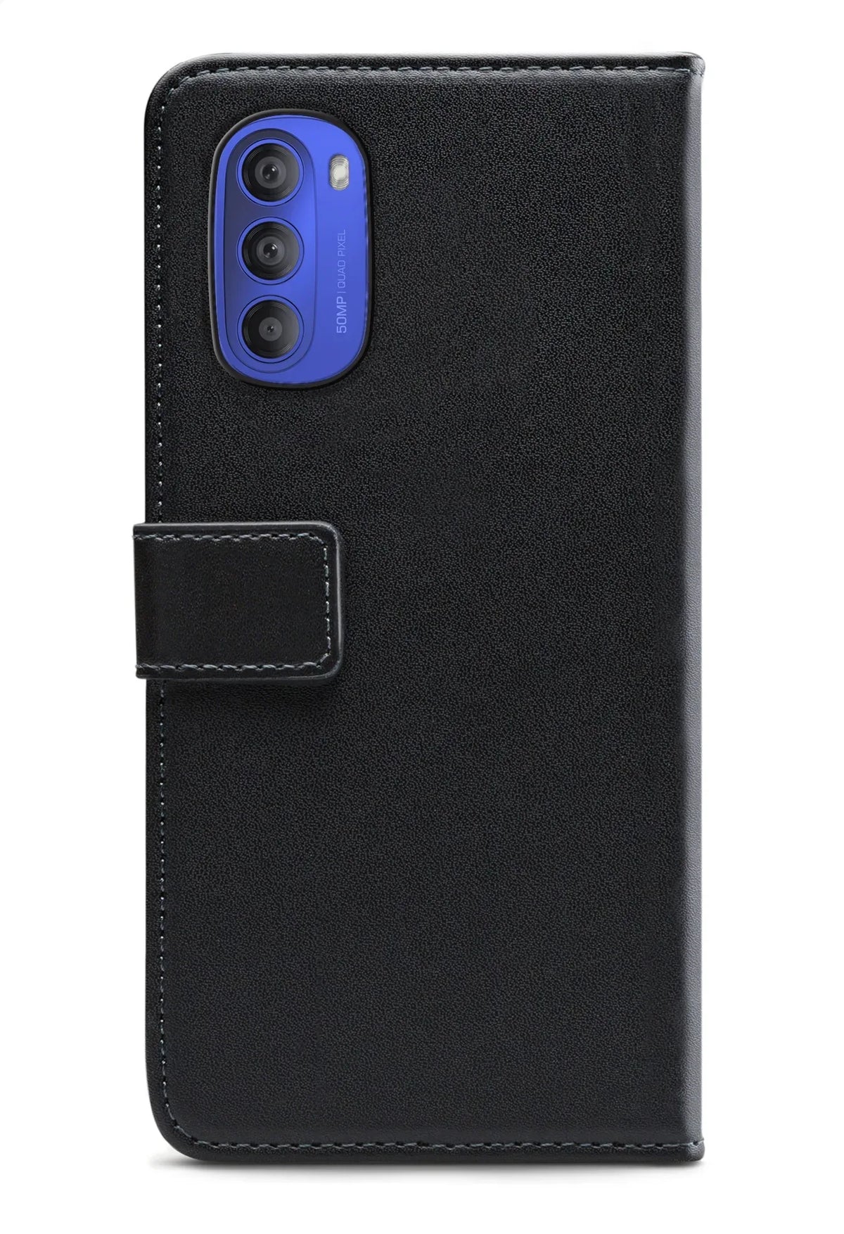 Mobilize Classic Gelly Wallet Book Case Motorola Moto G51 5G Black - Essentify