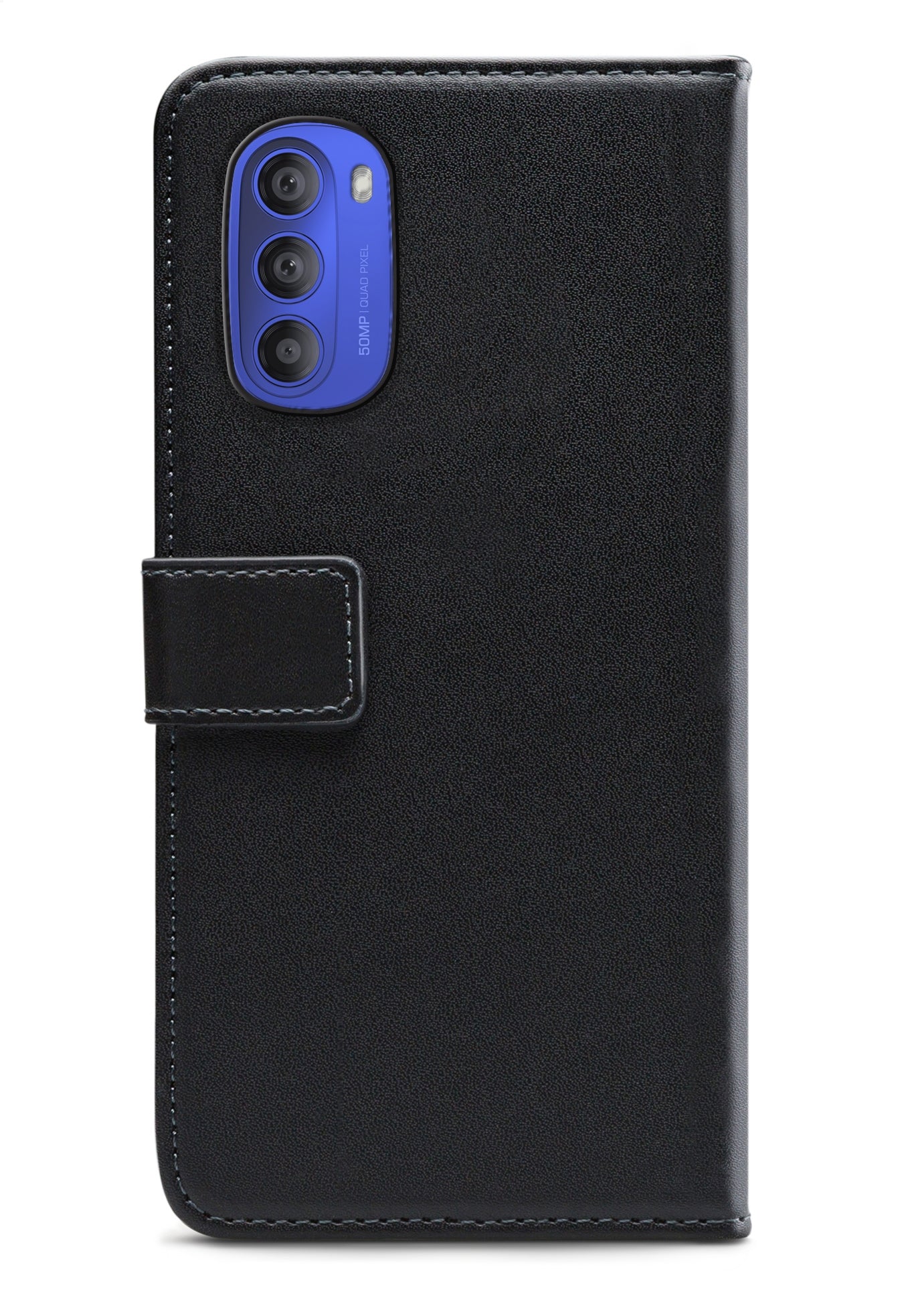 Mobilize Classic Gelly Wallet Book Case Motorola Moto G51 5G Black