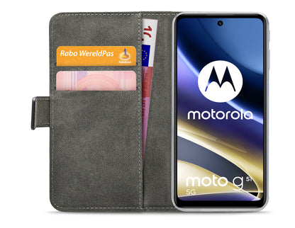 Mobilize Classic Gelly Wallet Book Case Motorola Moto G51 5G Black