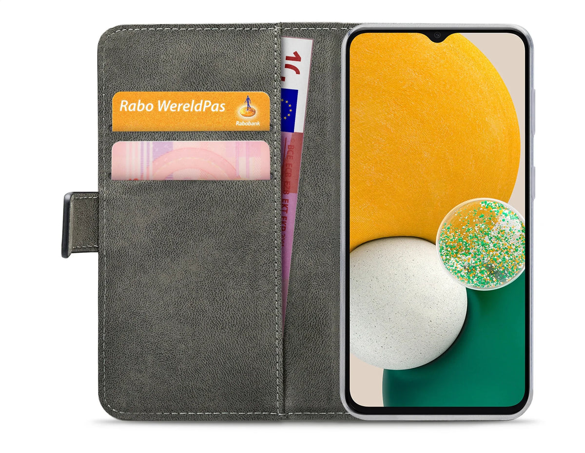 Mobilize Classic Gelly Wallet Book Case Samsung Galaxy A04S/A13 5G Black - Essentify