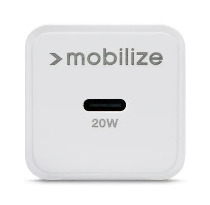 Mobilize Wall Charger Usb-C 20W With Pd/Pps White - Essentify