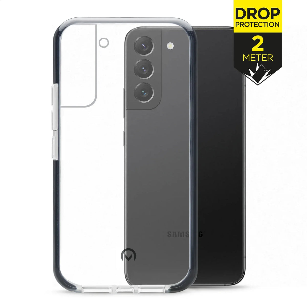 Mobilize Shatterproof Case Samsung Galaxy S22+ 5G Black - Essentify