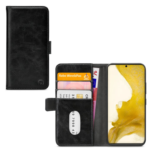 Mobilize Elite Gelly Wallet Book Case Samsung Galaxy S22+ 5G Black - Essentify