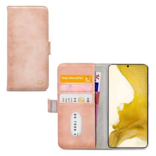 Mobilize Elite Gelly Wallet Book Case Samsung Galaxy S22+ 5G Soft Pink - Essentify