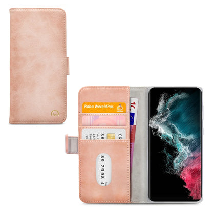 Mobilize Elite Gelly Wallet Book Case Samsung Galaxy S22 Ultra 5G Soft Pink - Essentify