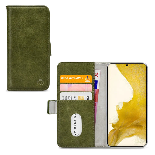 Mobilize Elite Gelly Wallet Book Case Samsung Galaxy S22+ 5G Green - Essentify