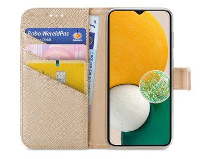 My Style Flex Wallet For Samsung Galaxy A04S/A13 5G Gold - Essentify