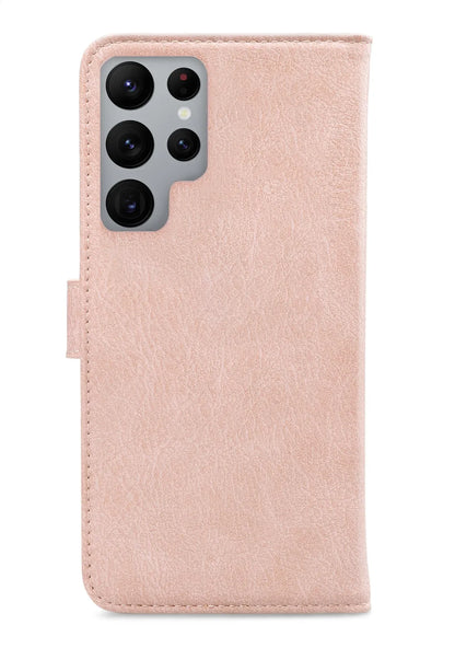 My Style Flex Wallet For Samsung Galaxy S22 Ultra 5G Pink - Essentify