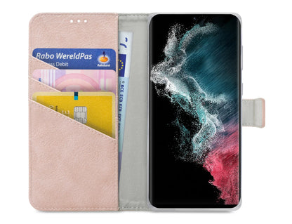 My Style Flex Wallet For Samsung Galaxy S22 Ultra 5G Pink - Essentify
