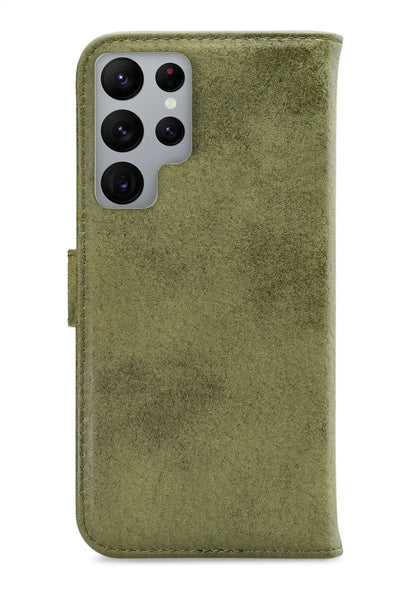 My Style Flex Wallet For Samsung Galaxy S22 Ultra 5G Olive - Essentify
