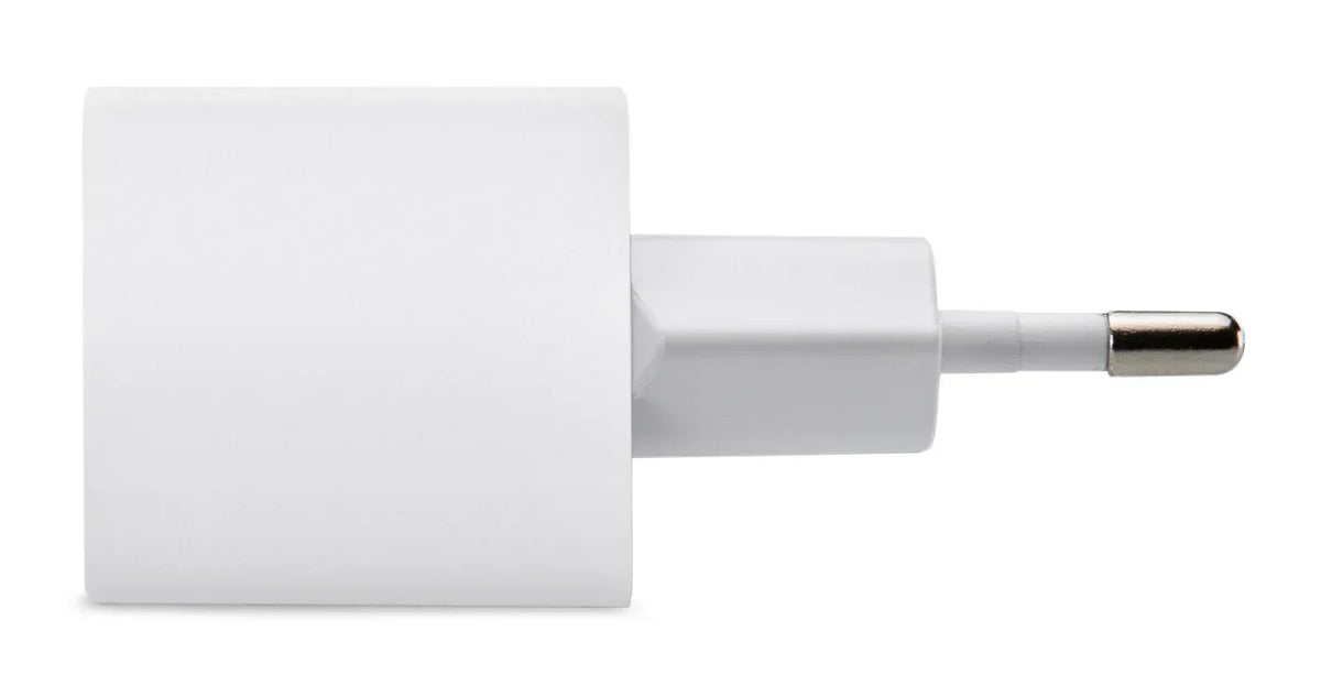 Mobilize Wall Charger Usb-C 20W With Pd + Mfi Lightning Nylon Cable 1.2M White - Essentify