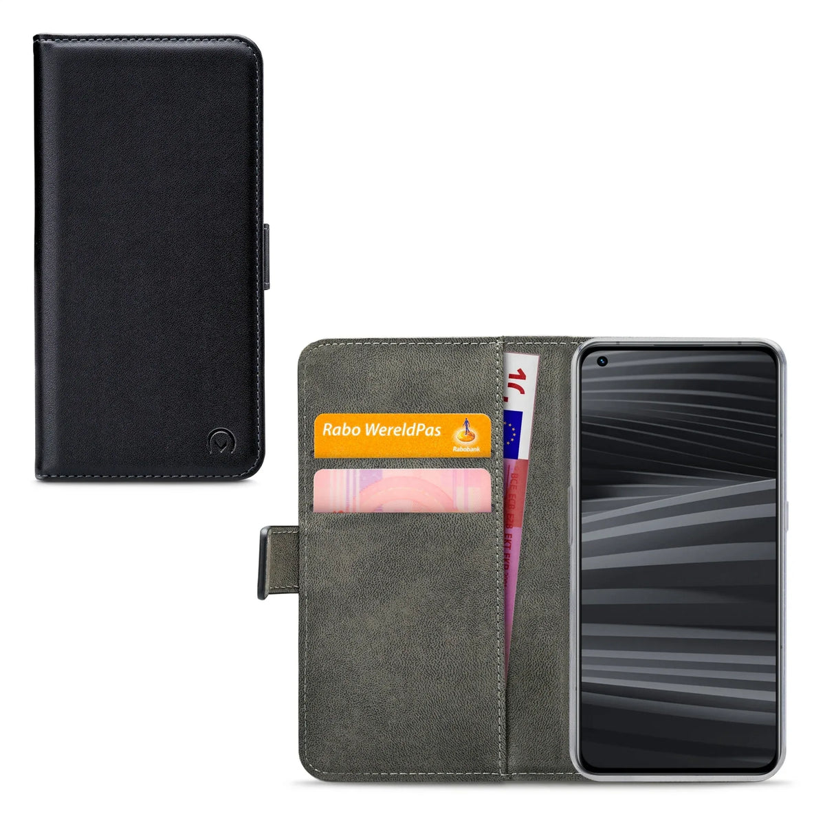 Mobilize Classic Gelly Wallet Book Case Realme Gt 2 Pro Black - Essentify