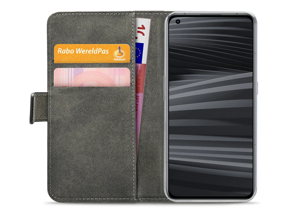 Mobilize Classic Gelly Wallet Book Case Realme Gt 2 Pro Black - Essentify