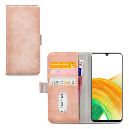 Mobilize Elite Gelly Wallet Book Case Samsung Galaxy A33 5G Soft Pink - Essentify