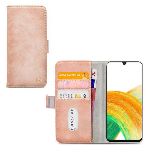 Mobilize Elite Gelly Wallet Book Case Samsung Galaxy A33 5G Soft Pink - Essentify
