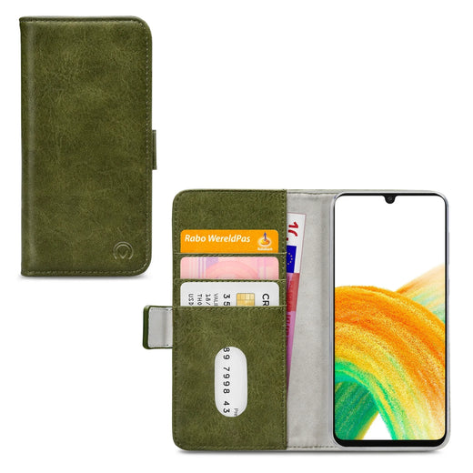 Mobilize Elite Gelly Wallet Book Case Samsung Galaxy A33 5G Green - Essentify