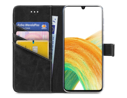 My Style Flex Wallet For Samsung Galaxy A33 5G Black - Essentify