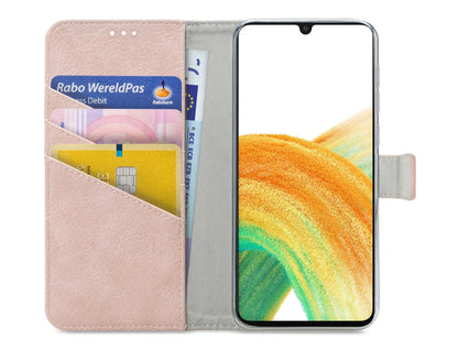 My Style Flex Wallet For Samsung Galaxy A33 5G Pink - Essentify