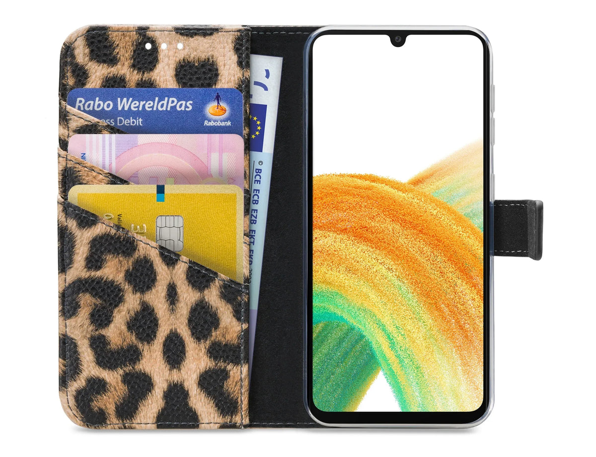 My Style Flex Wallet For Samsung Galaxy A33 5G Leopard - Essentify