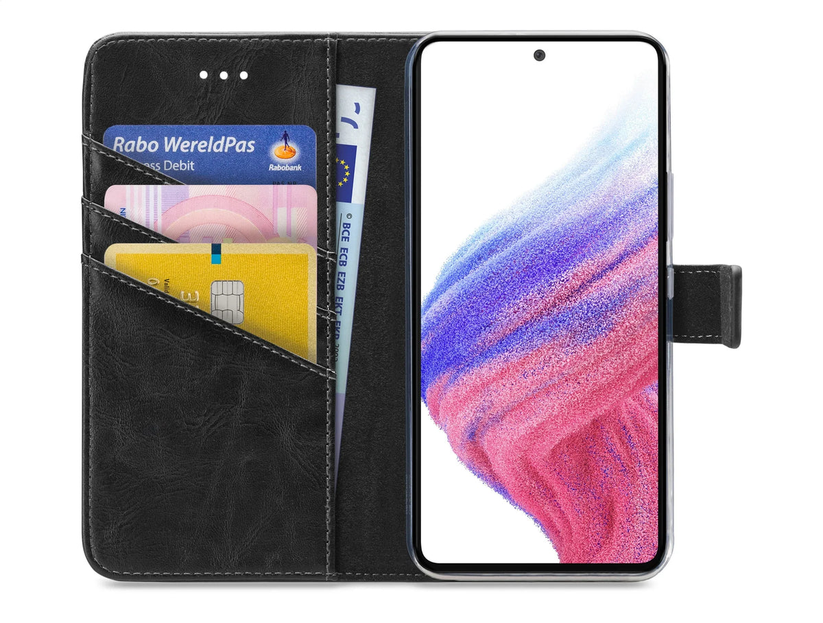 My Style Flex Wallet For Samsung Galaxy A53 5G Black - Essentify
