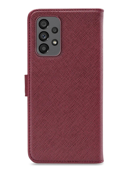 My Style Flex Wallet For Samsung Galaxy A73 5G Bordeaux - Essentify