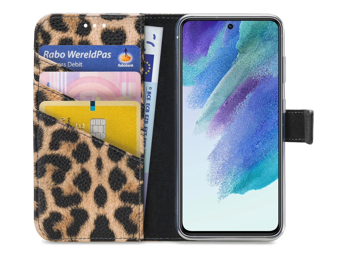 My Style Flex Wallet For Samsung Galaxy S21 Fe 5G Leopard - Essentify