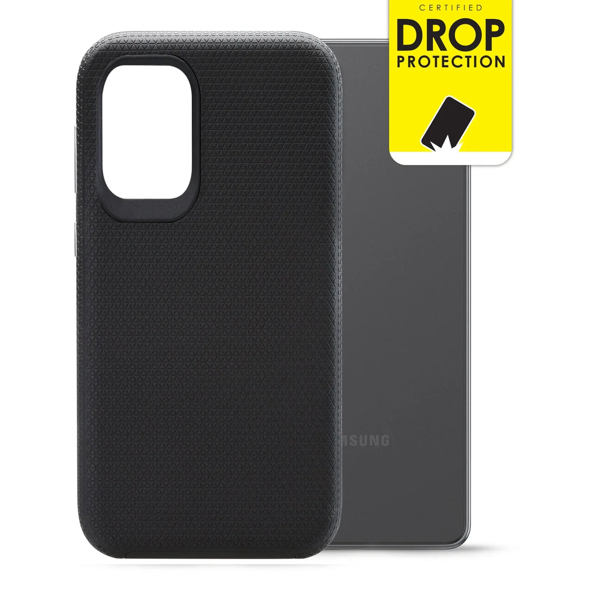 My Style Tough Case For Samsung Galaxy A73 5G Black - Essentify