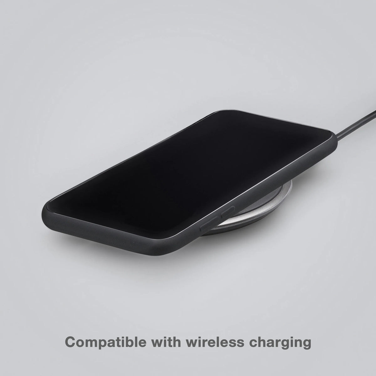 Mobilize Rubber Gelly Card Case Apple Iphone 13 Pro Matt Black - Essentify